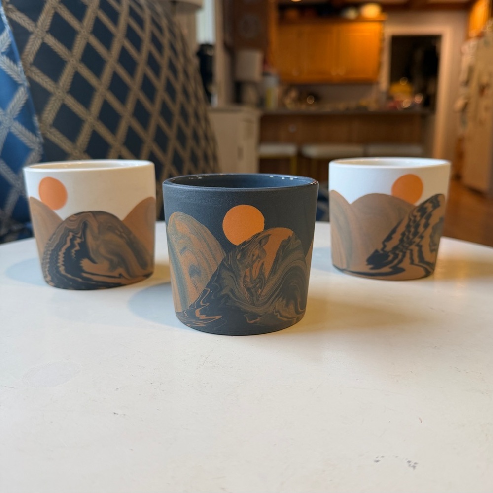 Forest Ceramic Co. Tumbler Mug “Night Dunes” Handmade